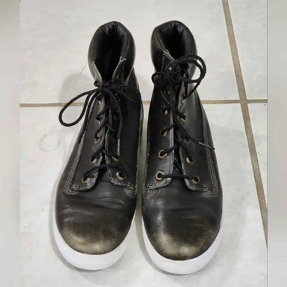 Timberland Womens‎ Glastenbury 6 Inch Lace Boot, Black size 7.5